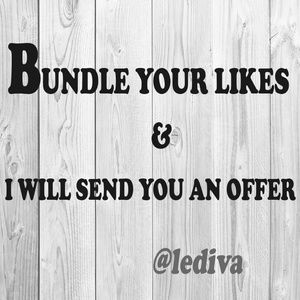 Bundle Your Items & I Will Send You An Offer
